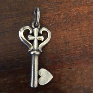 James Avery Key of Faith Pendant